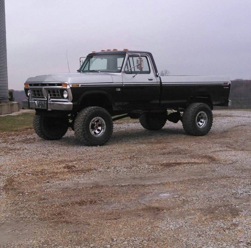 fordf-seriestrucks:  1976 F-250