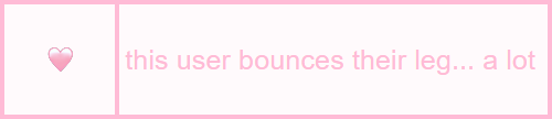 [id: a light pink userbox with a pastel pink border, and pastel pink text that reads “this use