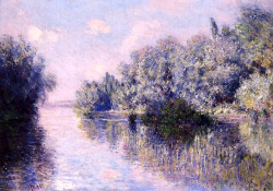 bofransson:  The Seine near Giverny Claude Monet - 1885 