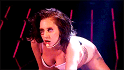 tinnituus:  Lady Gaga performing Do What U Want live on X Factor 