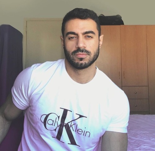 arabfitnessgods:Your Muscle Bear Arabian PrinceMeet Hadi of Lebanon He is manly, handsome and oh