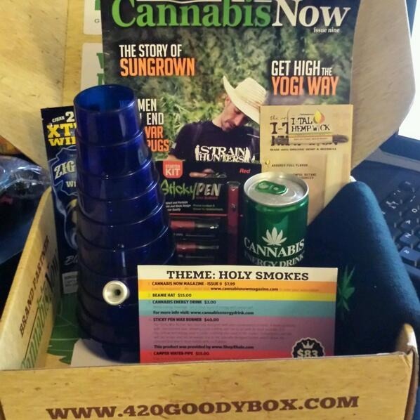 ONLY 15 HOURS LEFT TO GET APRIL’S GOODY BOX! All I’ve gotta say is, 4/20 is on Sunday, so I’m sure this box will be well worth it ;)
justgethigh:
“ That’s What I Call A Hot Box! ;)
420 Goody Box Review + Coupon Code
So here I was, sitting at home,...