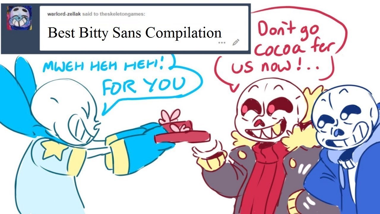 Horror Sans Is So Cute【 Undertale Comic Dub Compilation 】 