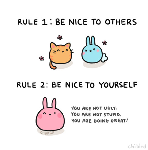 psych2go:  I love these 10 cute motivational posts from chibird.