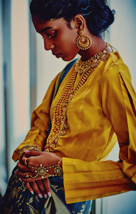 aashiqaanah: Elle India November 2016: Gold Rush