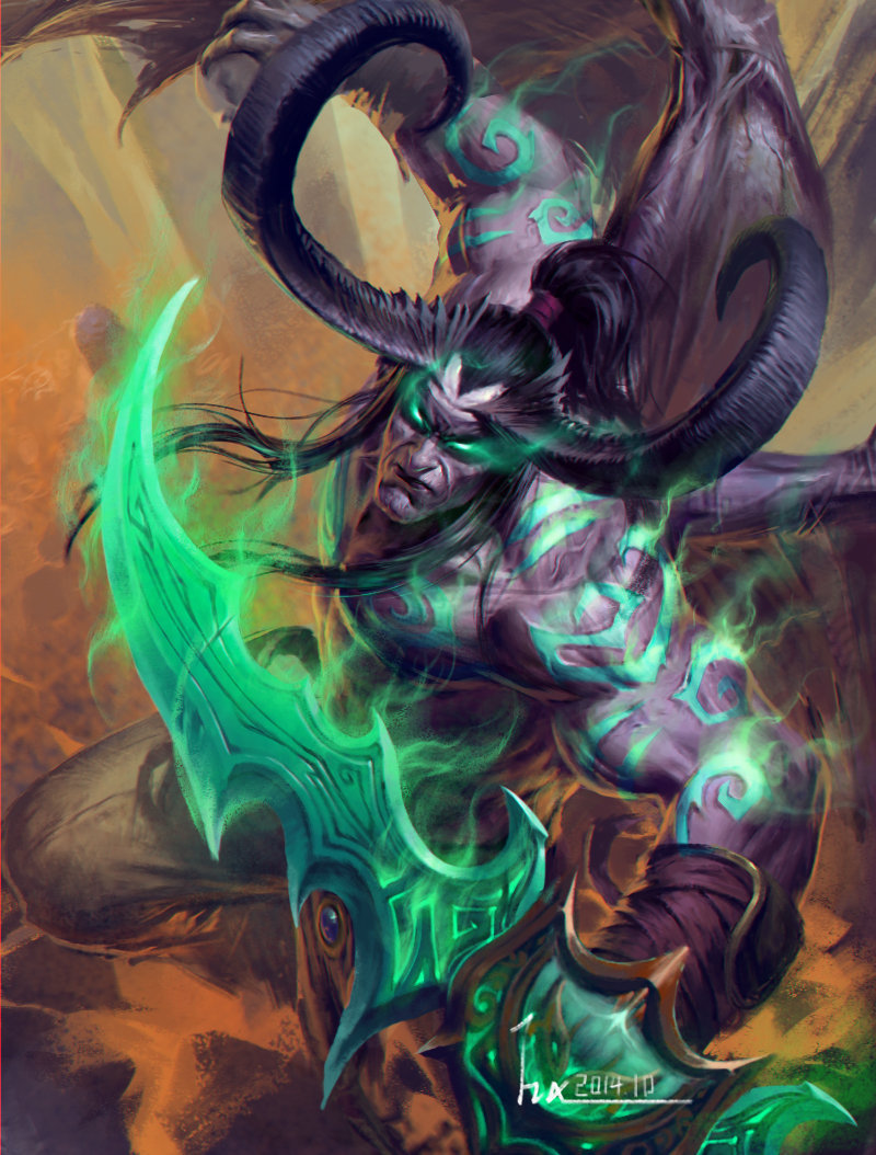 tomjogi:  &ldquo;ENCOUNTER&rdquo; &ldquo;ILLIDAN STORMRAGE&rdquo;