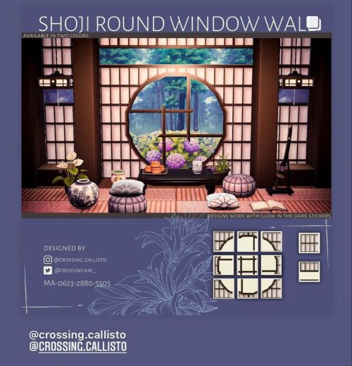 Shoji Round Window Wall