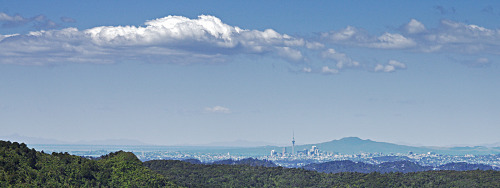 Auckland from ‘over the hills and far away.' 