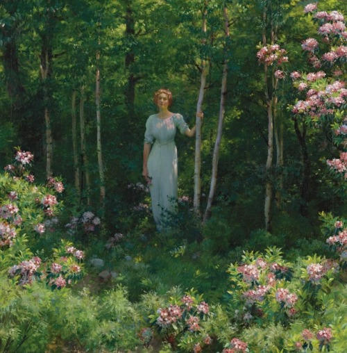 die-rosastrasse: Charles Courtney Curran American, 1861–1942 