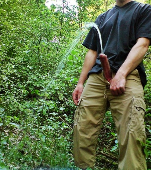 Young boys' piss