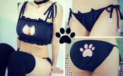 zanderstormx:  secretlover3:  kittensplaypenshop:    ¤•.¸.•¨° Kitten 3 Piece Giveaway!!  °¨•.¸.¤  You win: 1 white or black Kitten 3 Piece set in S/M or L!Rules: All you have to to is reblog this post. You are NOT required to follow. &lt;3Contest