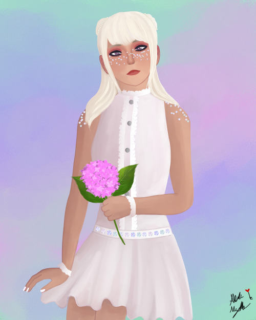 My Part On @ Deardesolation8(on IG) And I's OC Design Trade!