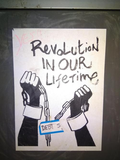 Some of the anarchist posters seen around Brisbane