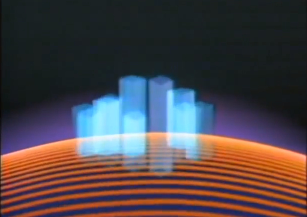 Image West animated corporate identities and video design from 1981 - created utilsing the