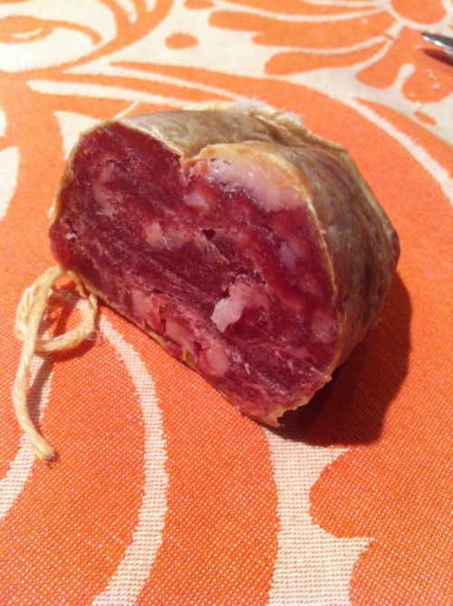 Why did they leave me alone with wine and soppressata? Vino, salame, gioia delle mie papille, dolci 