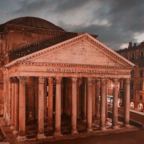 historyoftheancientworld: Pantheon. Photo by my friend Gary. #pantheon #temple #templeofallgods #an