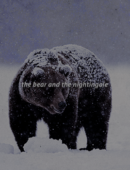 nina-zcnik:books read in 2021: The Bear and the Nightingale by Katherine Arden“All my life,” she sai