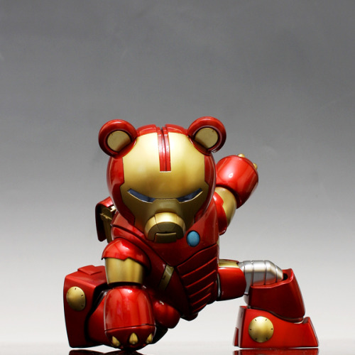 Iron Bear :) gunjap: Bearvengers Series no.1 IRON-BEAR (Handmade limited): [CharacterM x Figurein]: 