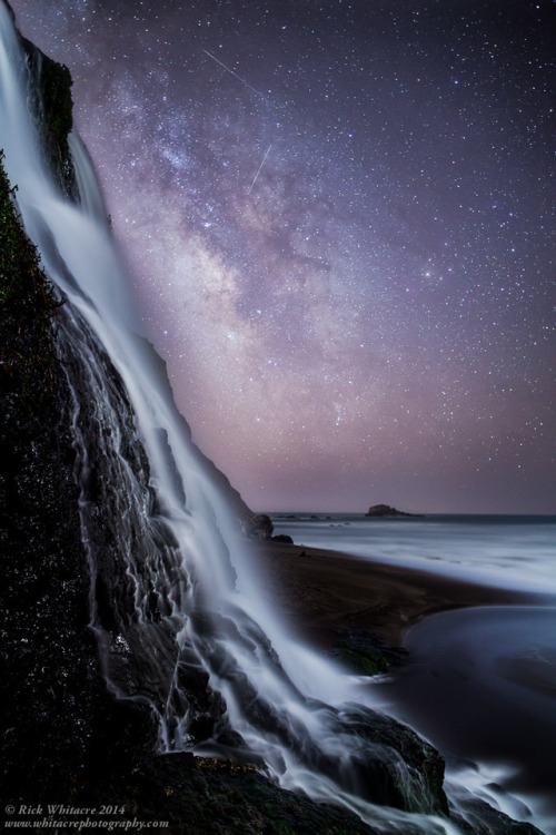 Alamere Falls Milky Way [OC] [683x1024]