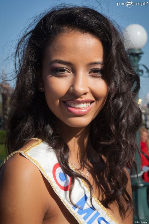 whiteboysdatingblackgirls:              Miss France 2014 Flora Co