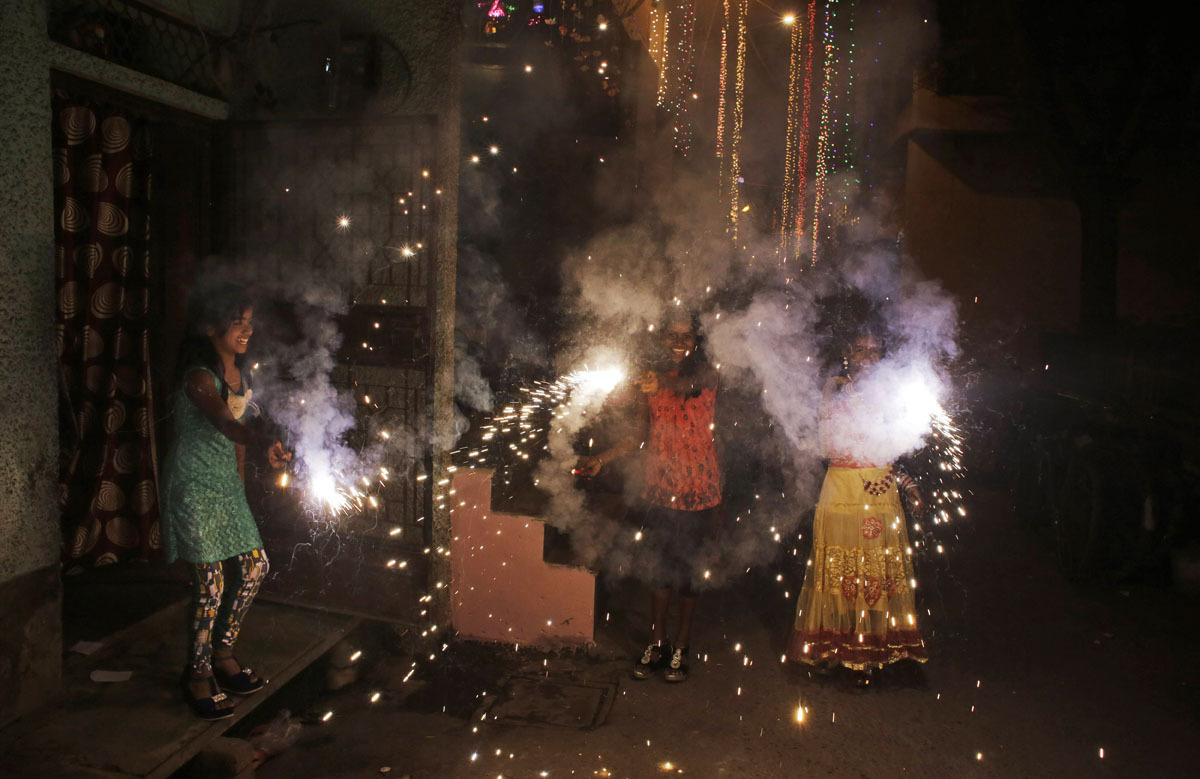 fotojournalismus:  Diwali 2015 in India 
