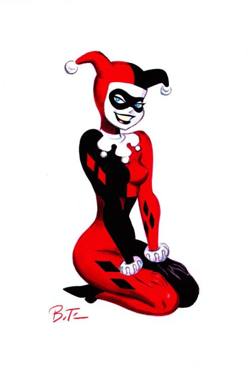 Joker and harley quinn bruce timm