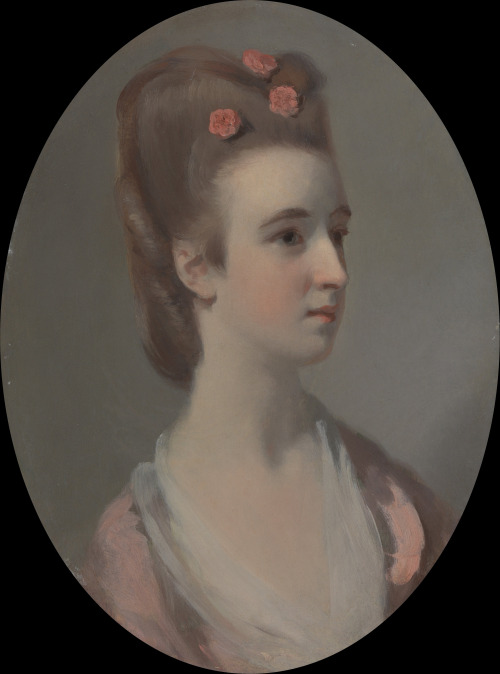 Portrait of a woman, possibly Miss Nettlethorpe by Henry Walton, c. 1770