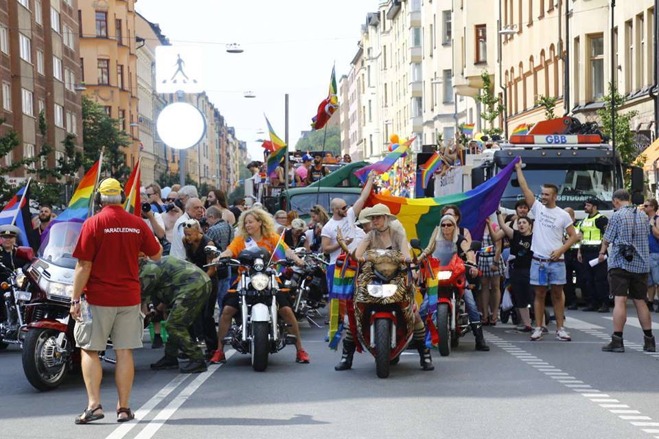 We had this idea for the pride parade.