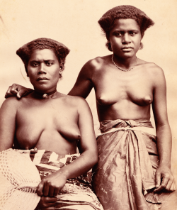 yearningforunity:  Portrait of Two Fijians