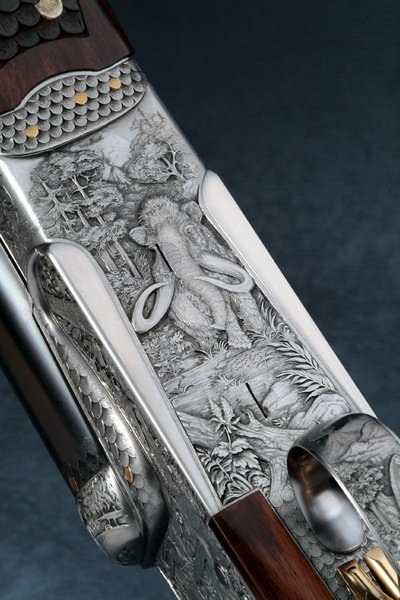 boss-of-the-plains:  alcoholtabacofirearms:  gunsknivesgear:  rodandbarrel:  Dinosaur Rifle It might be a little late, by few million years or so, to put out a dinosaur rifle but who knows? Jurassic Hunting Park and Outfitters may come to be if they ever