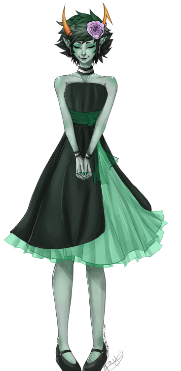 ccrabapples: I stayed up all night drawing Kanaya