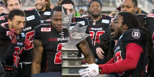 Who’s gonna win the Grey Cup?Edmonton Eskimos vs Ottawa Redblacks The Redblacks beat the Hamilton Ti