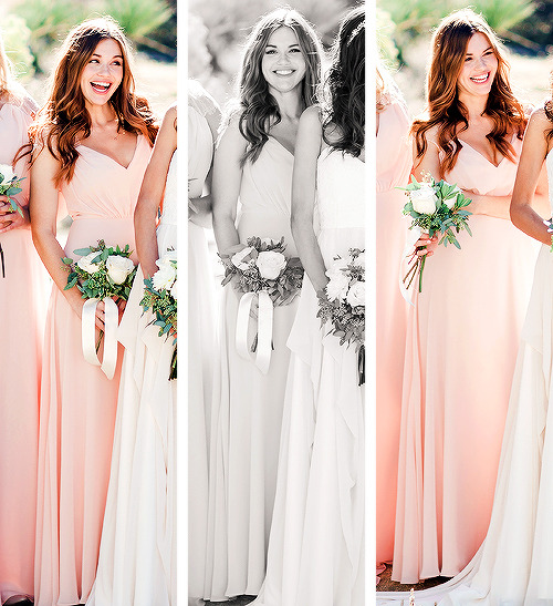 hollandnews:  New photos of Holland Roden in Mahaley Manning’s wedding. 