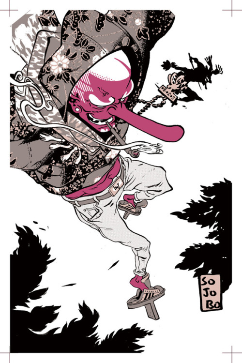 saucerkommand:Spectacular art by the Prince of Cats, Ron Wimberly! 