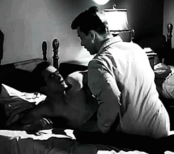 hennyproud:    James Dean and Richard Davalos in their first screen test for East of Eden, c. 1955 [x]   