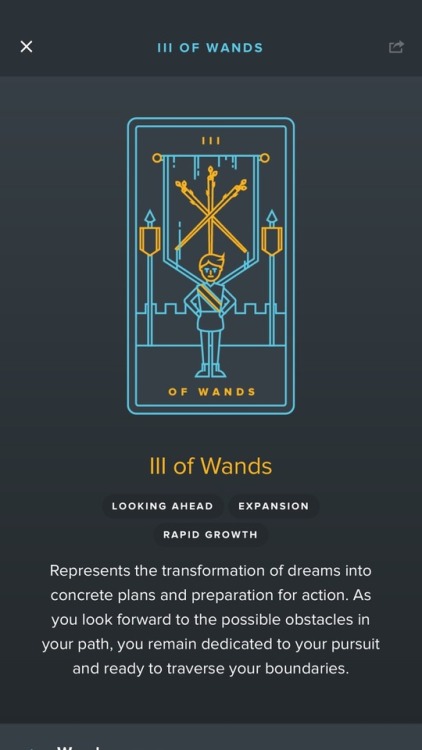 I drew this card today from http://goldenthreadtarot.com