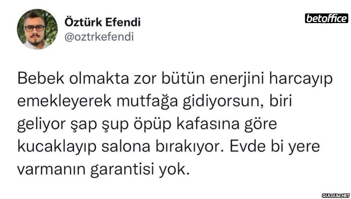 Öztürk Efendi @oztrkefendi...