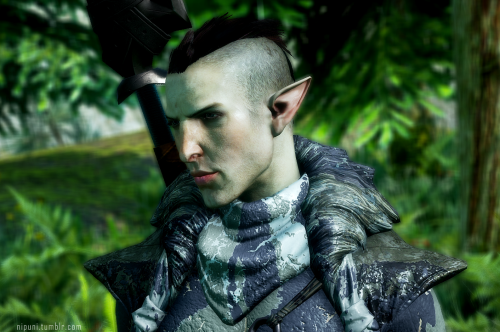 bemyamatus:nipuni:Solas’s new hairstyle! I’ve been teaching myself how to make mods lately and i wan