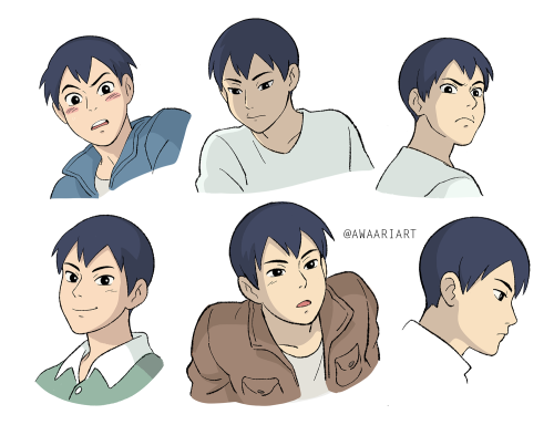 awaari: Nobody:Me: Ghibli style Kageyama…