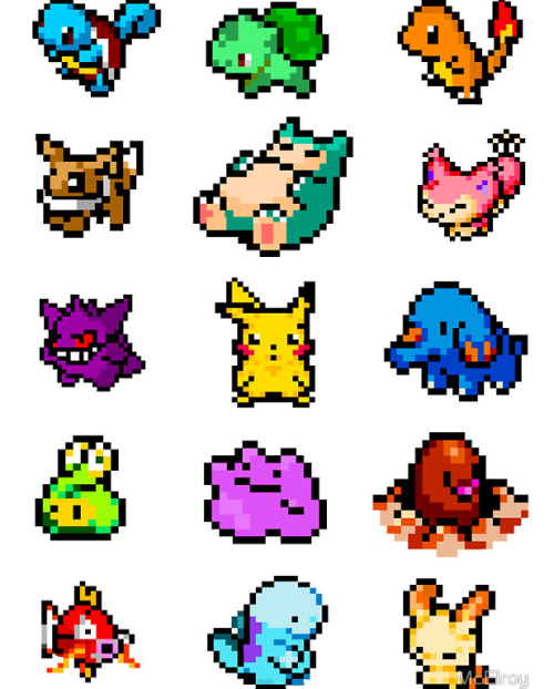 insanelygaming: Pokemon Created by McElroy