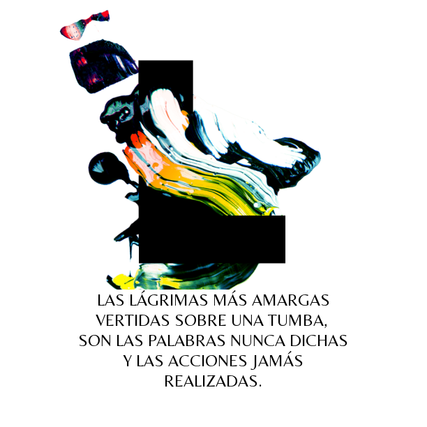 Las lágrimas más amargas…