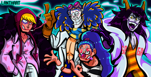 Lanthart My Favorite One Piece Clowns 3 Versions Cuz I