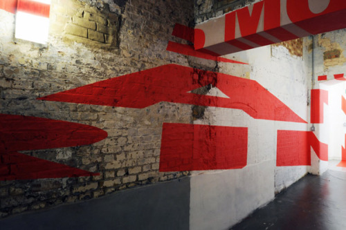 atavus:  Joseph Egan - Anamorphic Typography, 2010