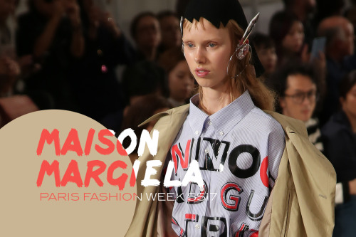black-is-no-colour:  Maison Margiela by John Galliano, Défilé Spring 2017 show; Look 1