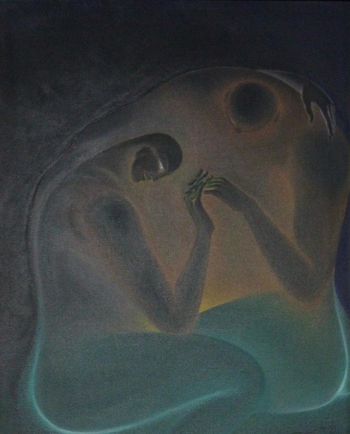 Ricardo Martnez De Hoyos - Lovers (oil On Canvas, 2003)