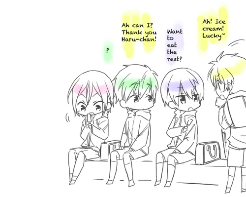 Free! みんなでアイス: Ice Cream with Everyone