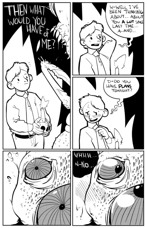 jetgreguar:drewapple:mitch-the-plaid:A comic I wanted to get out of my system. I drew it the other d