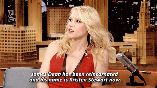 melindasordinos:  Kate McKinnon   talks about Kristen Stewart on The Tonight Show