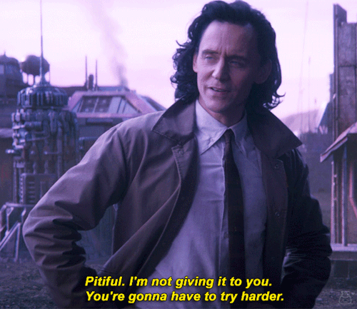 sylkithecat:Loki “I’m sorry I roasted you, I was trying to flirt.” Laufeyson