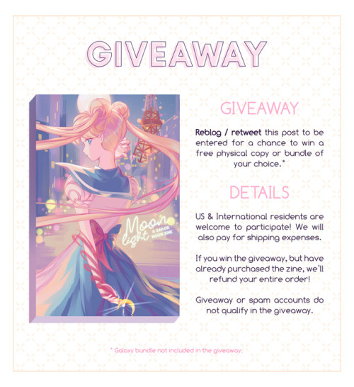 sailormoonzine: Preorders are officially open! ✨ Moonlight is a zine that centers around the magical